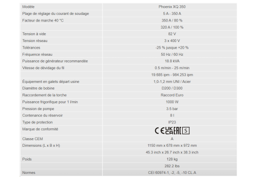 PHOENIX XQ 350 PULS CW HP