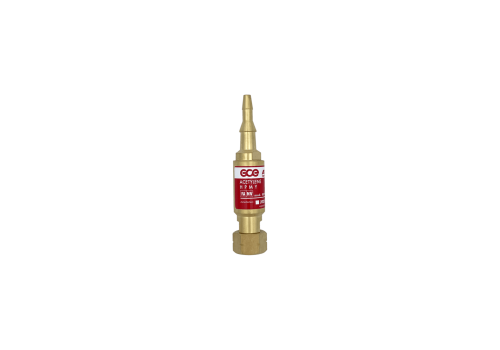 RACCORD ANTI-RETOUR GAZ COMBUSTIBLE SORTIE ÉCROU TOURNANT 16 X 150 G