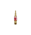 RACCORD ANTI-RETOUR GAZ COMBUSTIBLE SORTIE ÉCROU TOURNANT 12X100 G