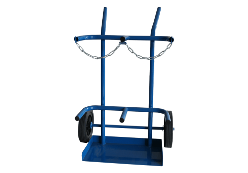 CHARIOT POUR 2 BOUTEILLES OXYGÈNE/ACÉTYLENE  B20 (MOYENNE)