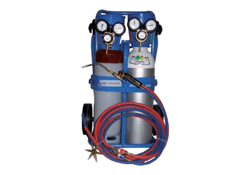 POSTE OXYFLAM COMPLET SOUDAGE + CHARIOT ET ÉQUIPMT SOUDAGE STD