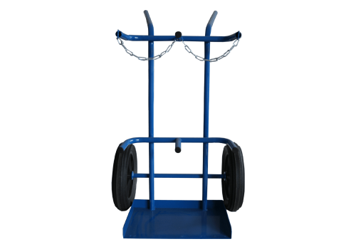 CHARIOT POUR 2 BOUTEILLES OXYGÈNE/ACÉTYLENE B50 (GRANDE)