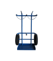 CHARIOT POUR 2 BOUTEILLES OXYGÈNE/ACÉTYLENE B50 (GRANDE)