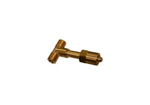 TÉ 2 DÉPARTS POUR BOUTEILLE PROPANE RACCORD TYPE E