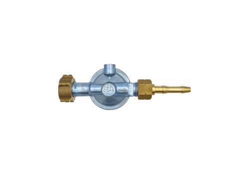DÉTENDEUR PROPANE ENTRÉE BOUTEILLE SORTIE TÉTINE Ø8 TARÉ À 4 BAR 10KG/H