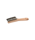 BROSSE ACIER D'ANGLE MANCHE BOIS