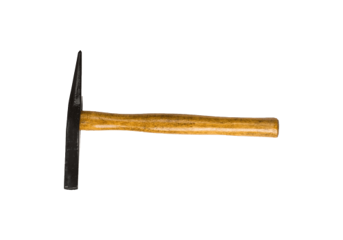 MARTEAU À PIQUER MANCHE BOIS