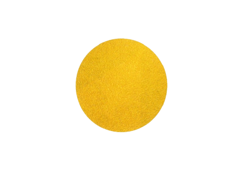 DISQUE AUTO-AGRIPPANT CORINDON Ø 150 JAUNE GR120 ACIER/INOX/ALU