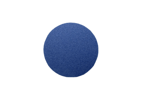 DISQUE AUTO-AGRIPPANT ZIRCONIUM Ø150 BLEU GRAIN 120 ACIER / INOX