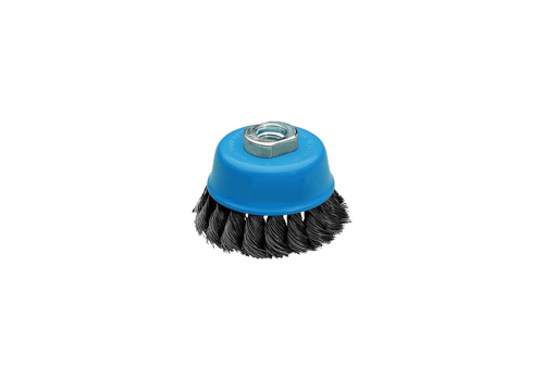BROSSES COUPE Ø65 ACIER  FILS TORSADÉS AVEC FILETAGE M14