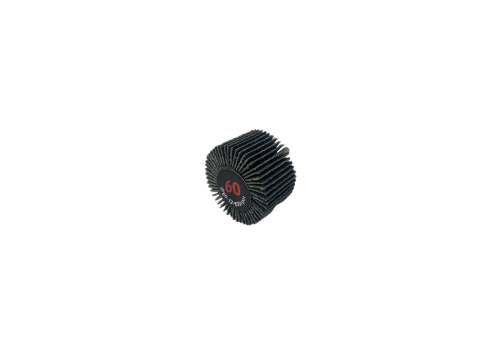 ROUE À LAMELLES ZIRCO 60 X 30 X 6MM GR 60 ACIER/INOX