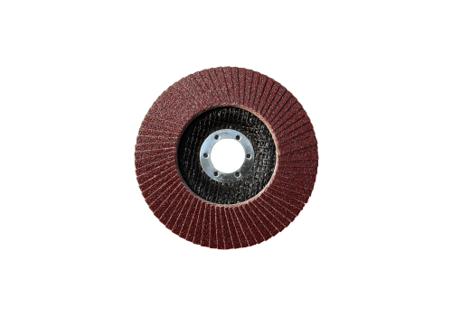 DISQUE À LAMELLES CORINDON Ø 125 PLAT GR  60 ACIER/INOX