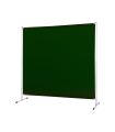 ECRAN AVEC RIDEAU TENDU VERT 2000 X 1750 MM