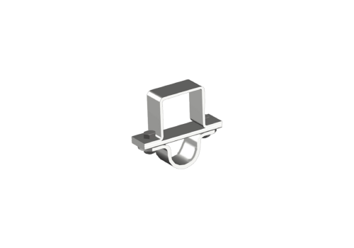 SUPPORT TUBE Ø 33.7 MM SOUS BRAS PIVOTANT