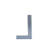 EQUERRE SIMPLE DE PRÉCISION HAUTEUR X BASE (MM) 300 X 180 CLASSE 1