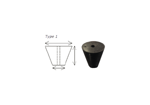 BOUCHON SILICONE 340°C 48-65MM TYPE 3