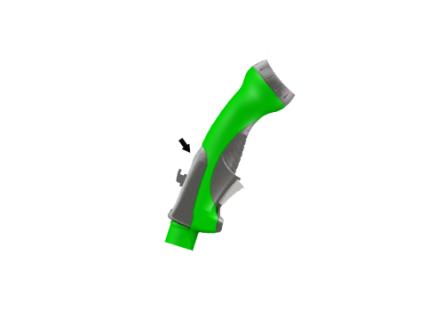 PLASTIQUE SUPERIEUR POIGNEE