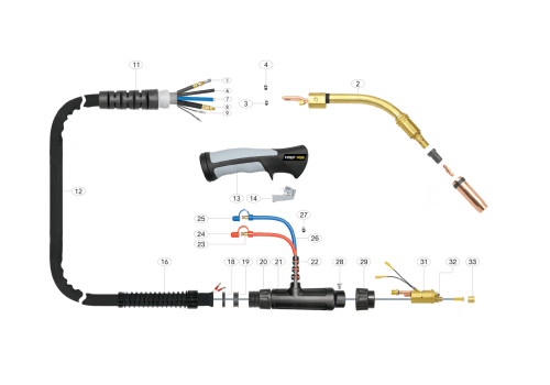 FIL MIG FOURRE INOX 308L TOUTES POSITIONS  - F.521TP Ø1,2