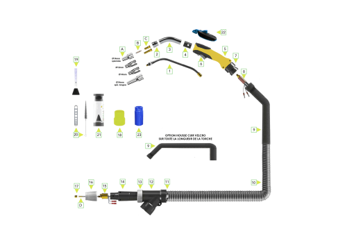 FIL MIG FOURRE INOX 308L TOUTES POSITIONS  - F.521TP Ø1,2