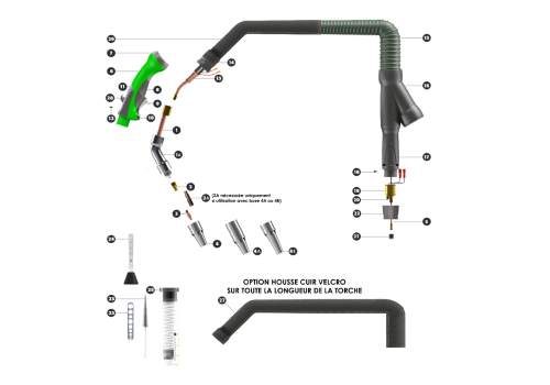 FIL MIG FOURRE DE RECHARGEMENT SANS GAZ  - F.690 Ø 1,2