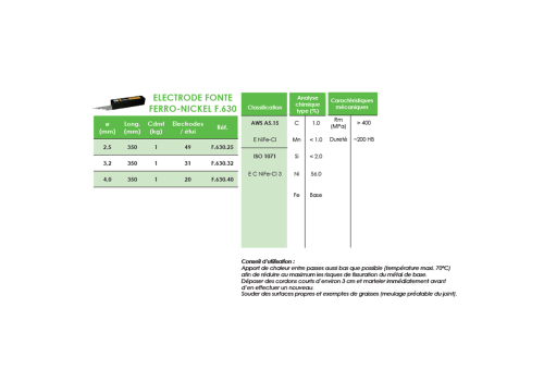 FIL MIG FOURRE DE RECHARGEMENT SANS GAZ  - F.690 Ø 1,2