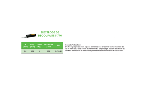 FIL MIG FOURRE DE RECHARGEMENT SANS GAZ  - F.690 Ø 1,2