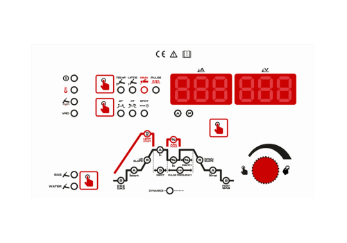 FIL MIG FOURRE INOX 308L TOUTES POSITIONS  - F.521TP Ø1,2