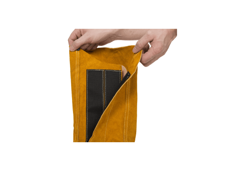 GUETRE EN CUIR HAUT DE GAMME (PAIRE)