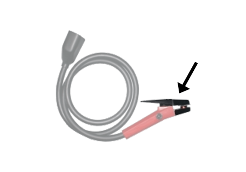 PAIRE DE BECS ISOLANTS NOIRS TORCHE ARC-AIR K4000