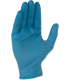 GANT NITRILE NON POUDRÉ À USAGE UNIQ. T. M (7-8) BTE 100 PAIRES