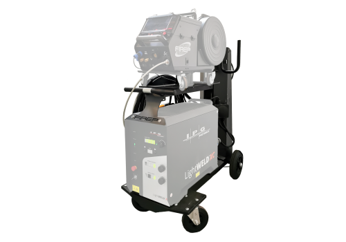 CHARIOT 4 ROUES PORTE BOUTEILLE SUP. DEVIDOIR FIL FROID+SUP. TORCHE