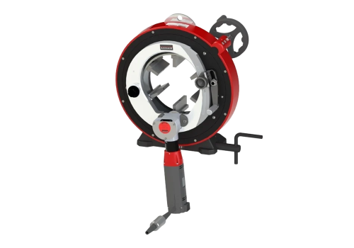 MACHINE À COUPER LES TUBES DE 55 À 228 MM,  MOTEUR LENT 230V 1200W