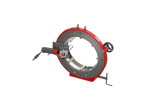 MACHINE À COUPER LES TUBES DE 312 À 522 MM, MOTEUR LENT 230V 1200W