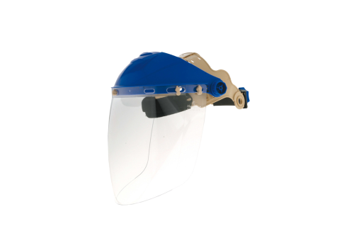 ENSEMBLE CALOTTE DE PROTECTION + VISIERE POUR MEULAGE