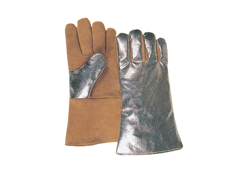 GANT MIG ANTI CHALEUR AVEC DOS EN TISSU ARAMIDE ALUMINISE TAILLE XL