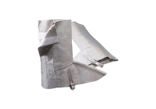 GUÊTRE EN CUIR CROÛTE