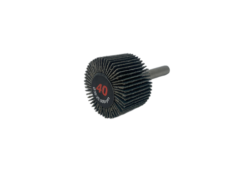 ROUE À LAMELLES ZIRCO 30 X 20 X 6MM GR 40 ACIER/INOX