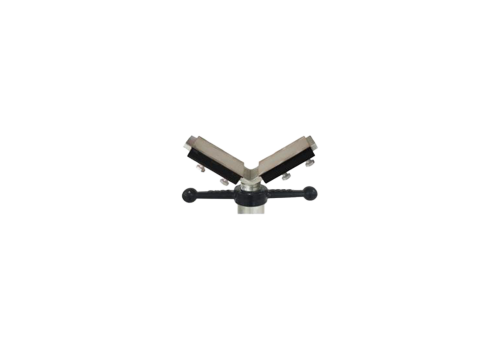 TÊTE EN ACIER INOXYDABLE (PAIRE) A GLISSER SUR TÊTE V SERVANTE