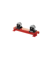 ROUE EN INOX (PAIRE) SANS SUPPORT À ROULEAUX REF 90042