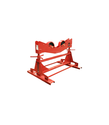 SUPPORT TUBE MEGA ROLLER POUR TUBE OD 4" À 60" (100 À 1510 MM)