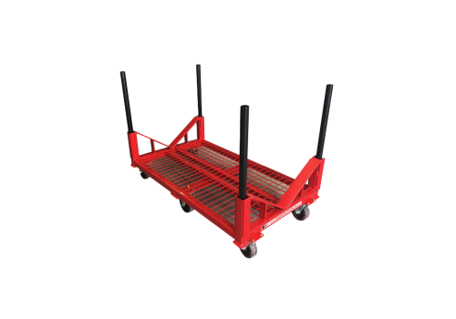 CHARIOT AVEC FOND POUR TUPE JUSQU'À 36"