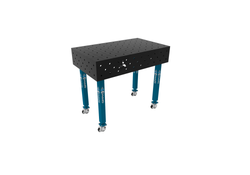 TABLE SOUD TRAD. ECO 1000X600 GRILLE 100X100 Ø16 ROUL. HORS TRANSPORT