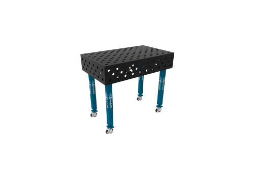 TABLE SOUD TRAD. ECO 1000X600 GRILLE DIAG. Ø28 ROUL. HORS TRANSPORT