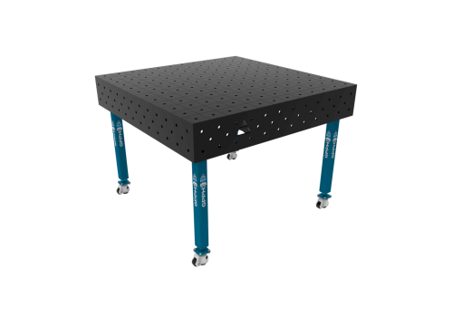 TABLE SOUD TRAD. ECO 1200X1200 GRILLE 100X100 Ø16 ROUL. HORS TRANSPORT