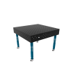 TABLE SOUD TRAD. ECO 1200X1200 GRILLE DIAG. Ø16 ROUL. HORS TRANSPORT