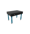 TABLE SOUD TRAD. ECO 1200X800 GRILLE DIAG. Ø16 ROUL. HORS TRANSPORT