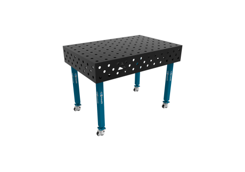 TABLE SOUD TRAD. ECO 1200X800 GRILLE 100X100 Ø28 ROUL. HORS TRANSPORT