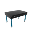 TABLE SOUD TRAD. ECO 1500X1000 GRILLE 100X100 Ø16 ROUL. HORS TRANSPORT
