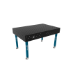 TABLE SOUD TRAD. ECO 1500X1000 GRILLE DIAG. Ø16 ROUL. HORS TRANSPORT