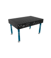 TABLE SOUD TRAD. ECO 1500X1000 GRILLE DIAG. Ø28 ROUL. HORS TRANSPORT